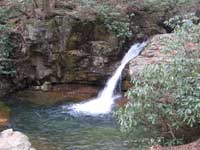 The Blue Hole Waterfall